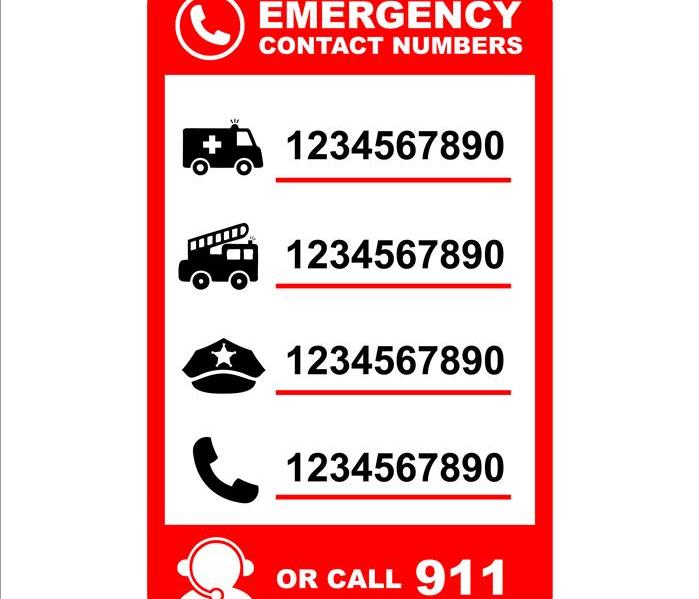 emergency contact numbers